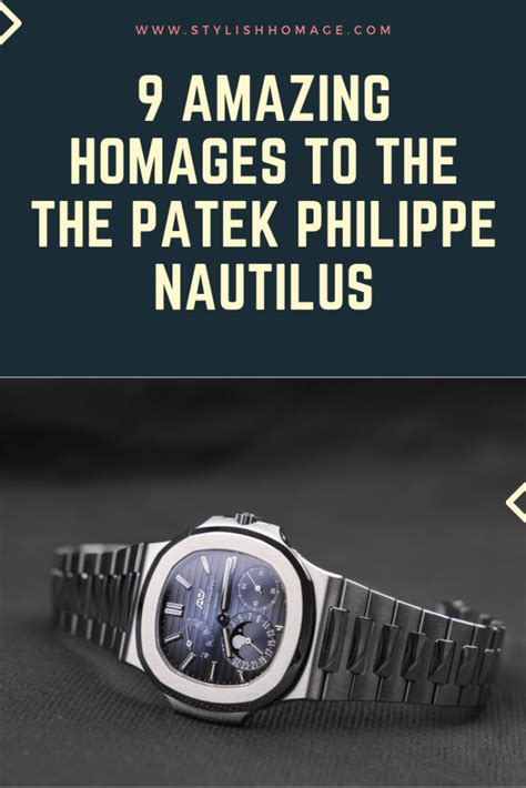 patek philippe nautilus cheap alternative|patek philippe aquanaut homage.